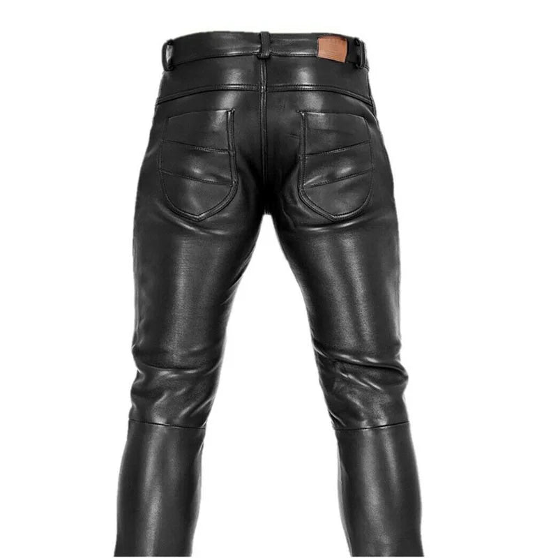 PANTHER LEATHER PANTS